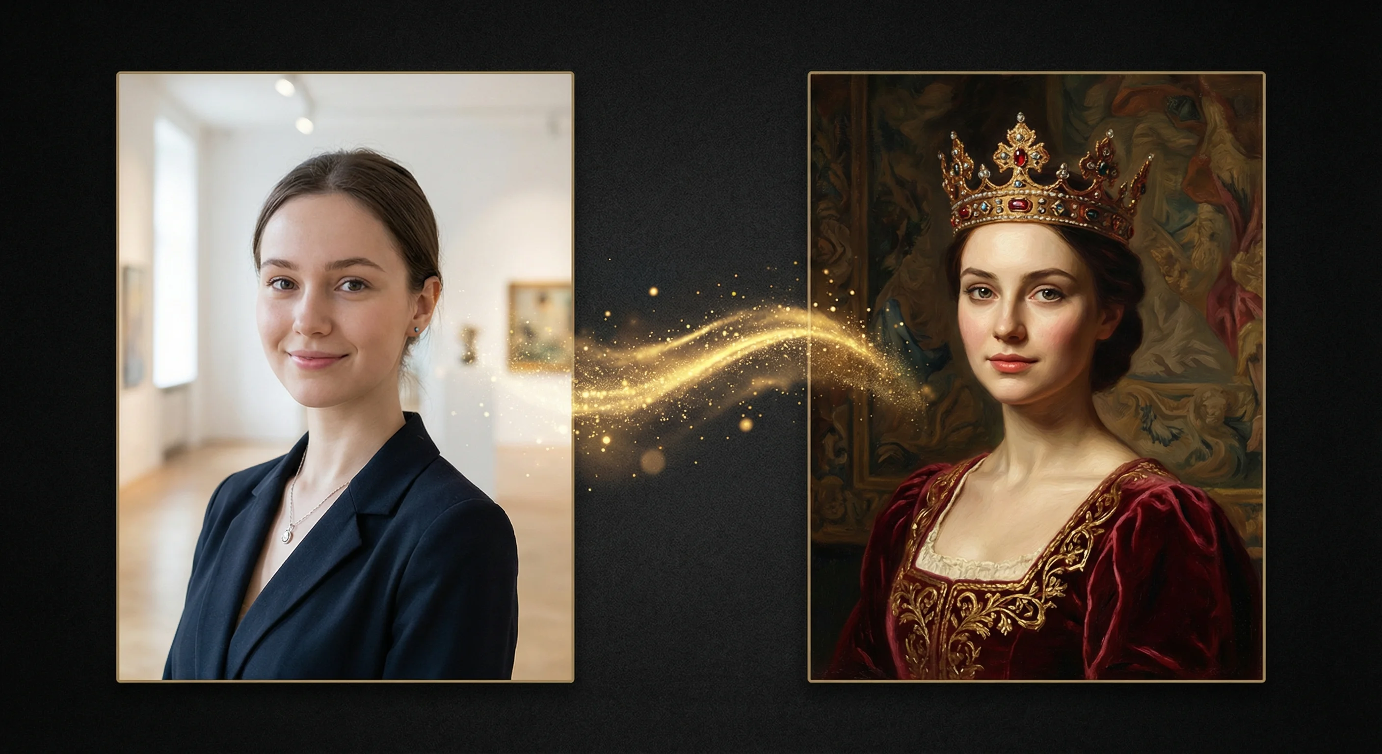 Art renaissance IA - photobooth classique